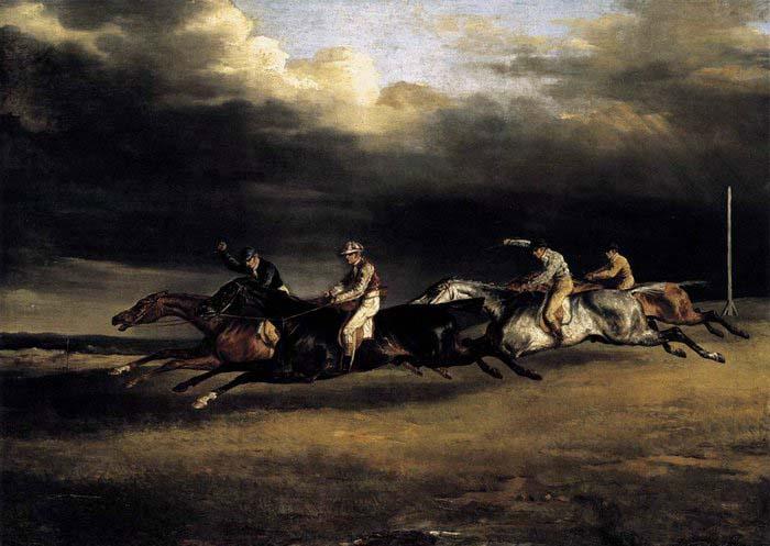 Theodore Gericault The Epsom Derby